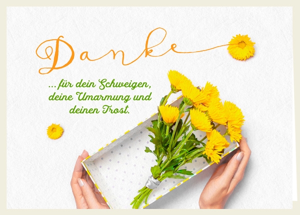 Faltkarte - Umarmung