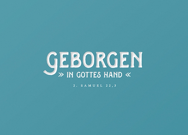 Craft Card - Geborgen