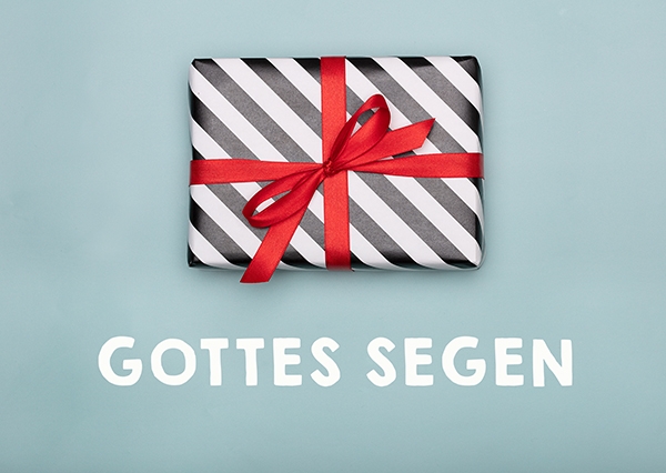 Postkarte - Gottes Segen (Geschenk)