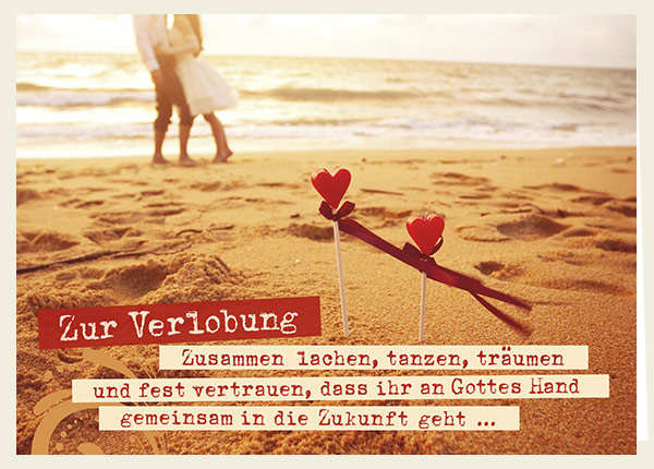 Faltkarte - Zur Verlobung (Zukunft)