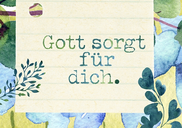 Mini - Gott sorgt für dich