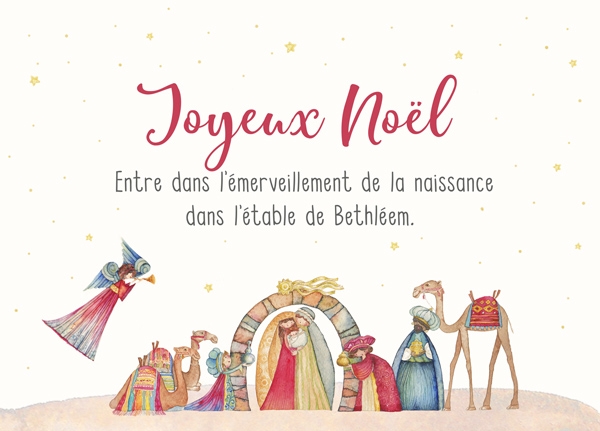 XL-Postkarte Big Blessing - L'émerveillement