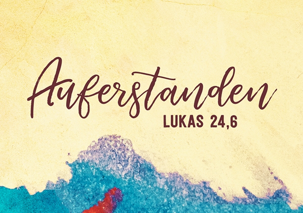 Mini - Auferstanden (gelb)