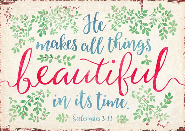 Postkarte - All things beautiful