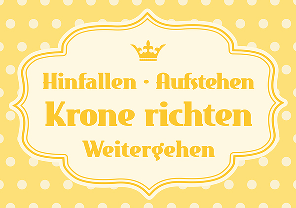 Mini - Hinfallen, aufstehen