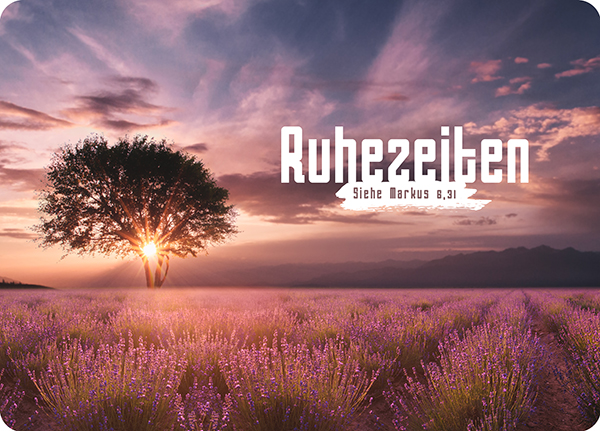 XL-Postkarte Big Blessing – Ruhezeiten (Baum)