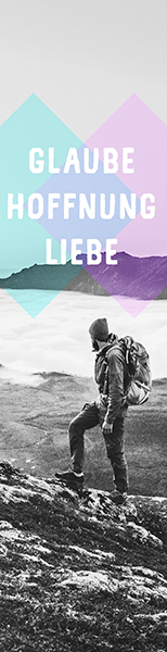 Segenszeichen - Glaube, Hoffnung, Liebe