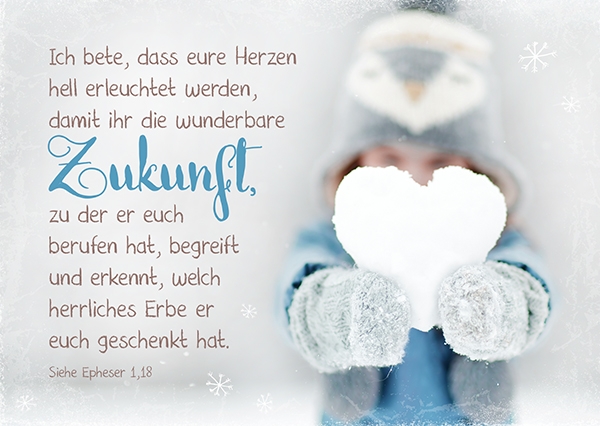 Postkarte - Wunderbare Zukunft