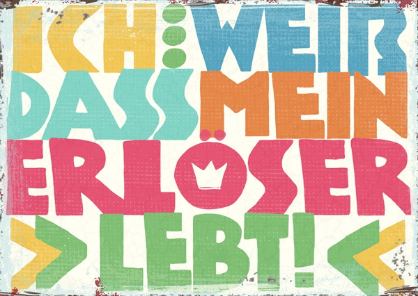 Postkarte - Mein Erlöser