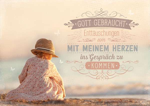 Postkarte - Enttäuschungen