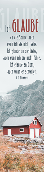 Segenszeichen - Ich glaube (Berg)