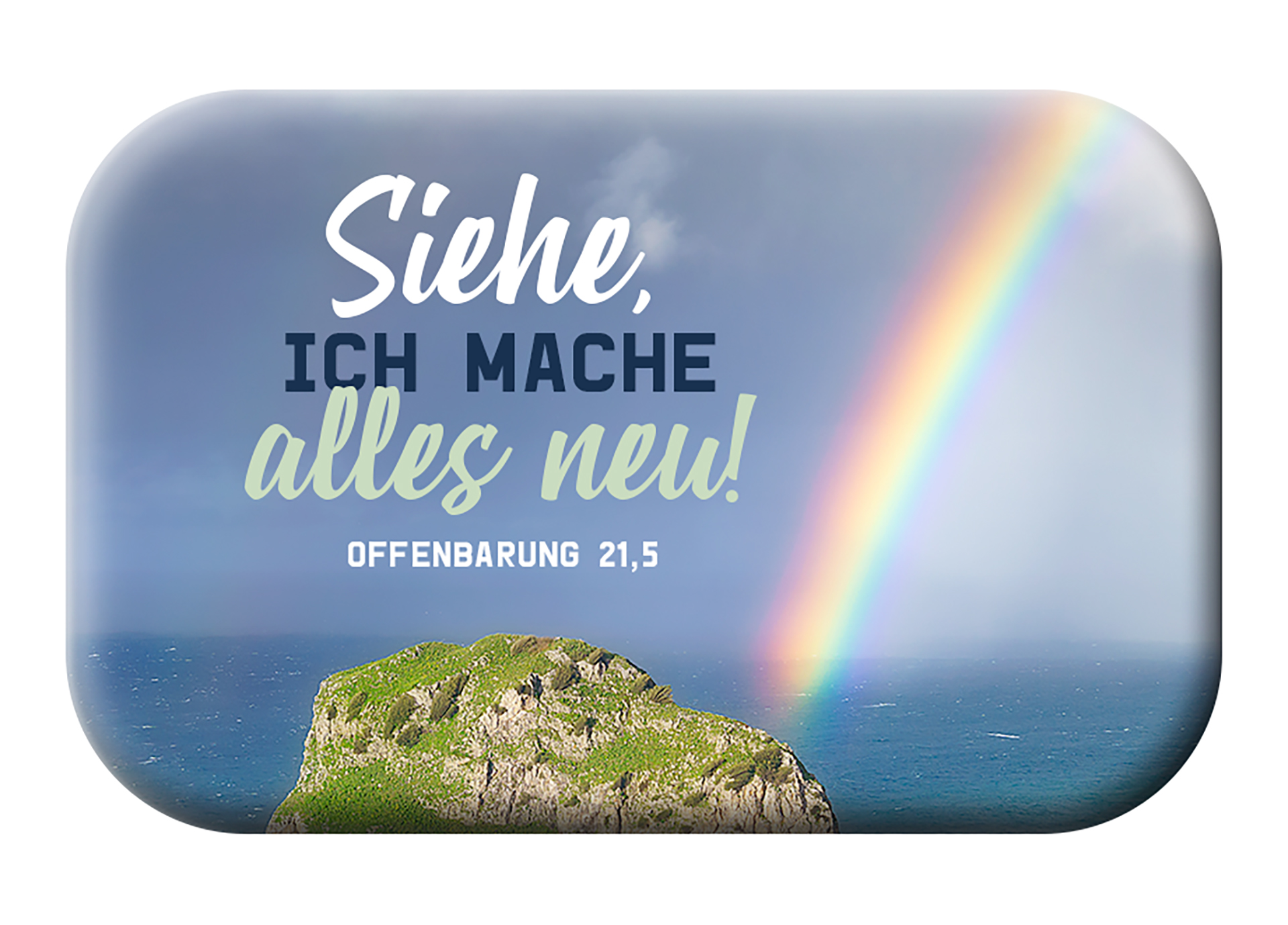 Magnet Mag Blessing - Jahreslosung 2026 - Regenbogen