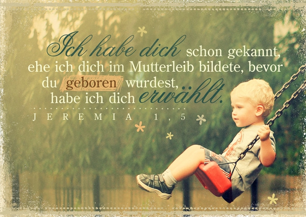 Postkarte - Erwählt