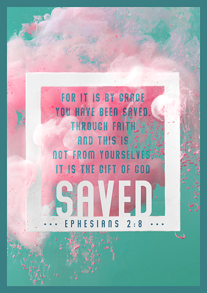 Poster - For it is by grace