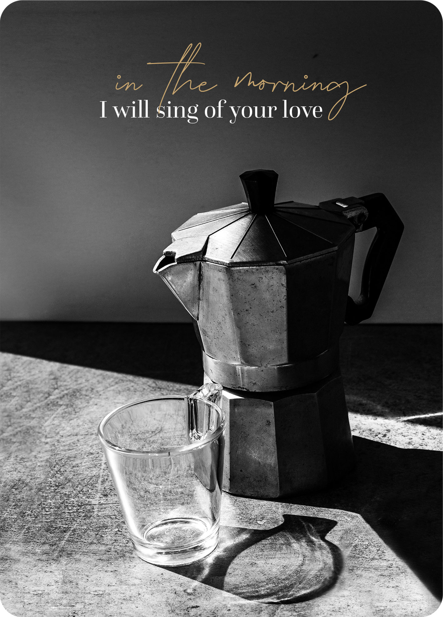 XL-Postkarte Big Blessing - I will sing of your love