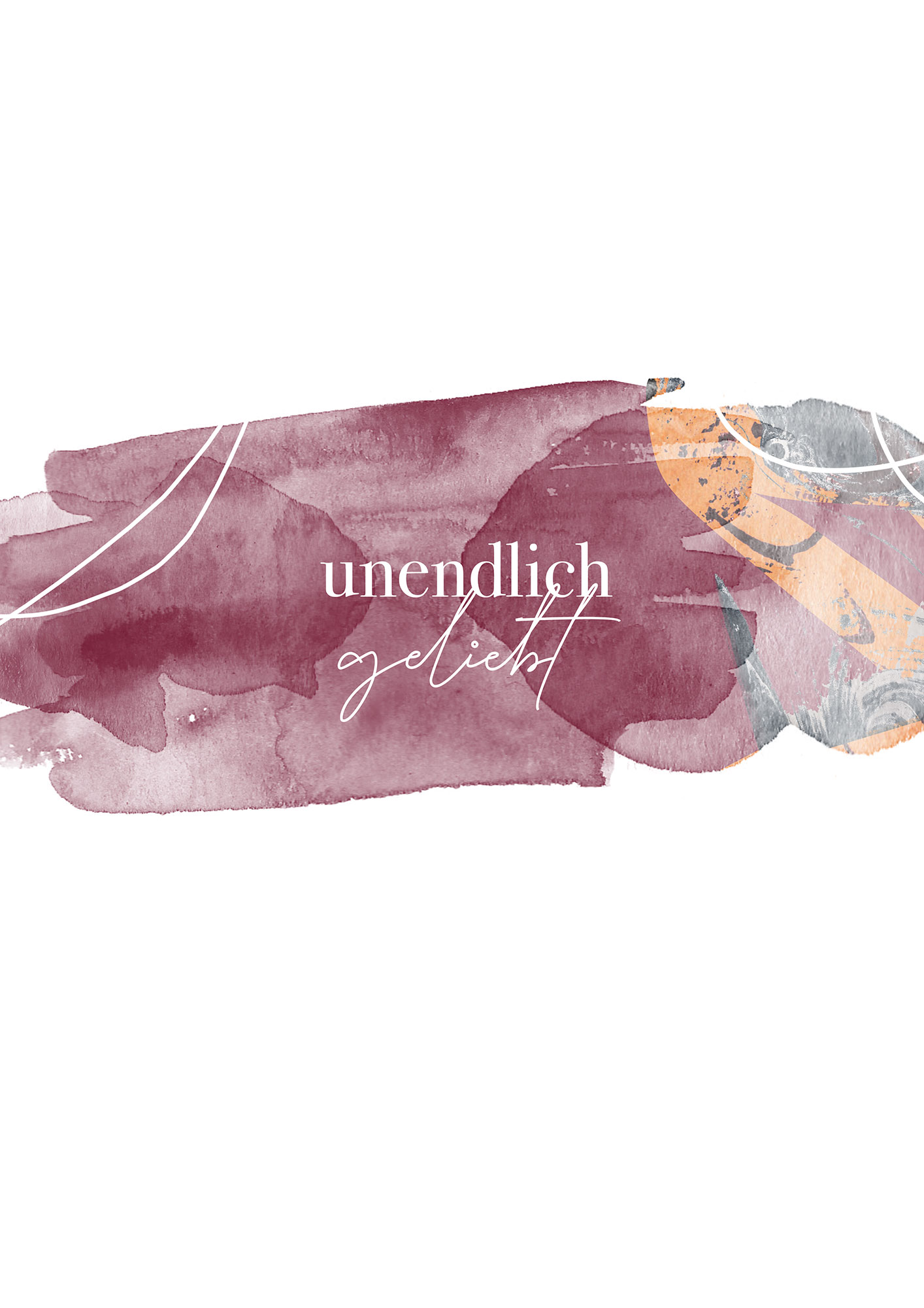 Poster - Unendlich geliebt