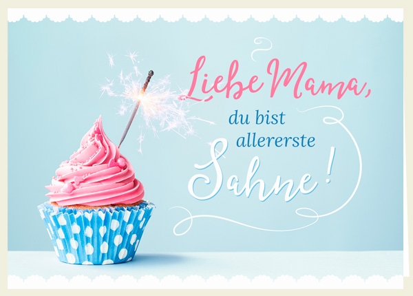 Faltkarte - Allererste Sahne