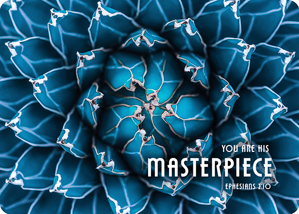 XL-Postkarte Big Blessing - His masterpiece