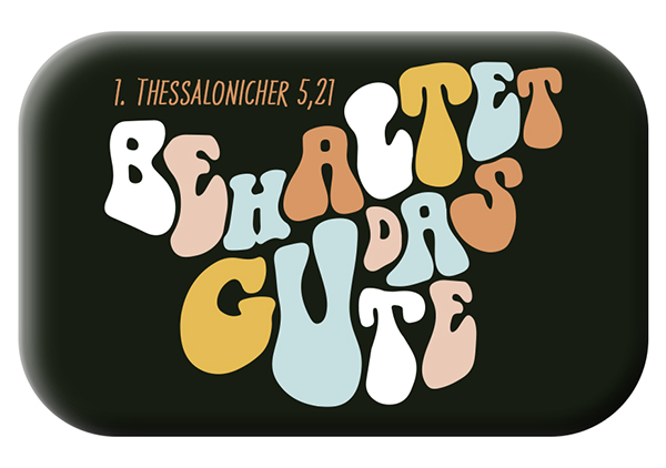 Magnet Mag Blessing - Jahreslosung 2025 - Letter schwarz