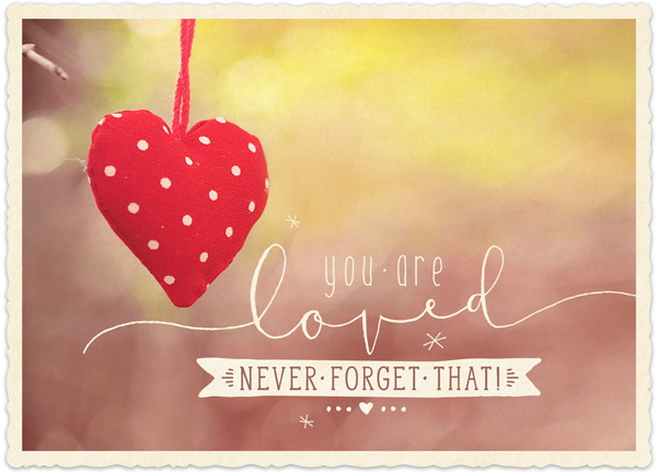 XL-Postkarte Big Blessing - You are loved