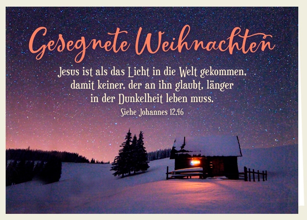 Faltkarte - Dunkelheit