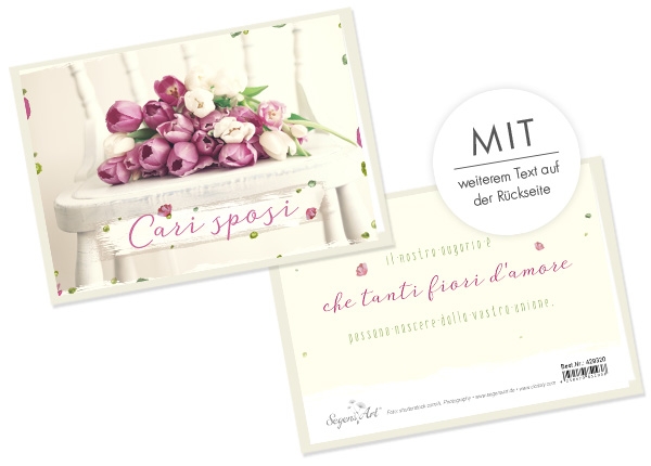 Faltkarte - Cari sposi