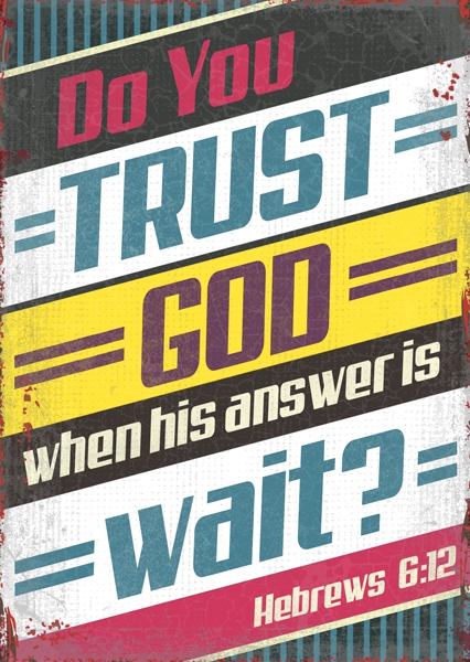 Postkarte - Do you trust