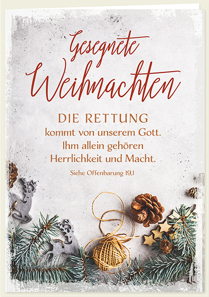 Faltkarte - Die Rettung