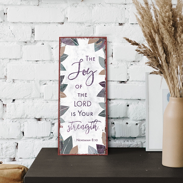 Metallschild lang - Your strength