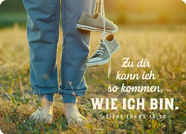 XL-Postkarte Big Blessing - Wie ich bin