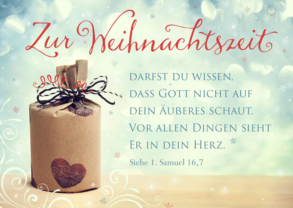 Postkarte - Weihnachtszeit