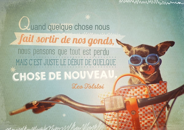 Postkarte - Chose de nouveau