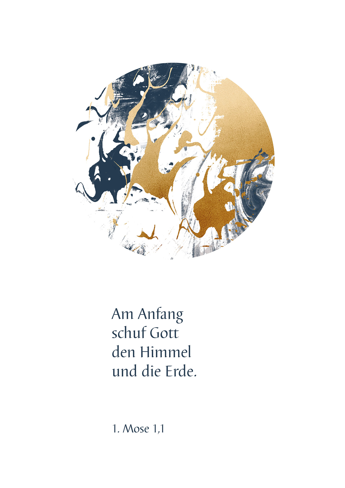 Poster - Am Anfang schuf Gott