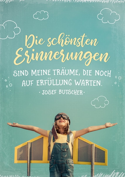 Postkarte - Die schönsten Erinnerungen