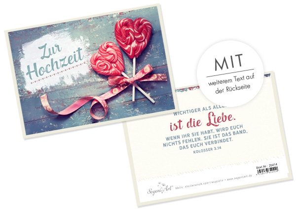 Faltkarte - Zur Hochzeit - Wichtiger als alles