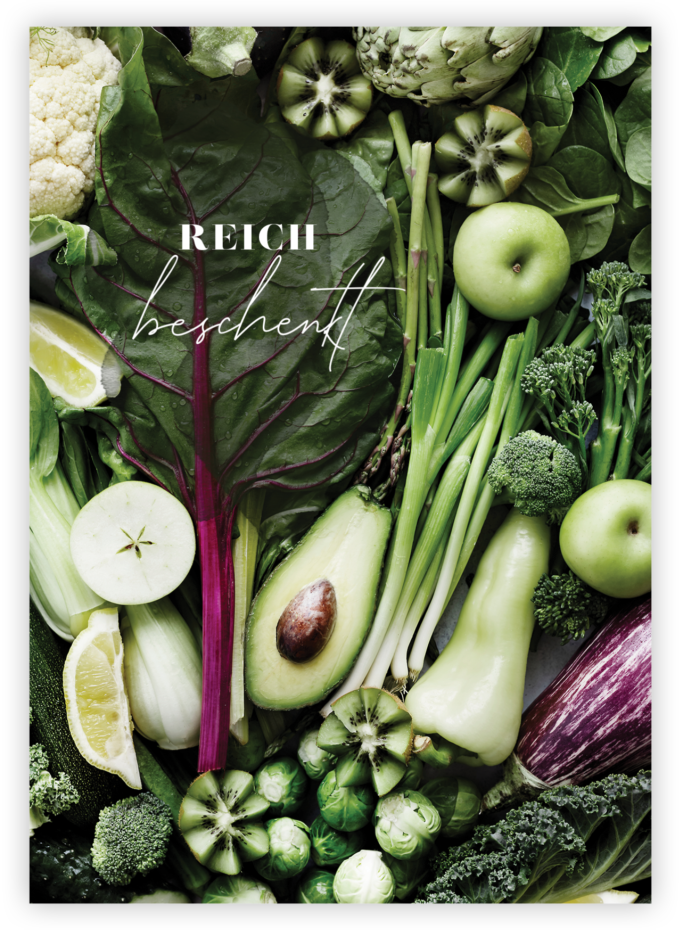 Postkarte - Reich beschenkt