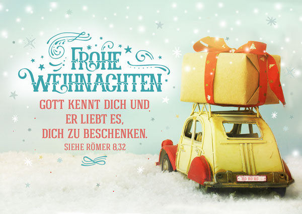 Postkarte - Dich beschenken