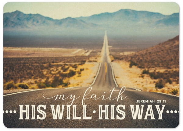 XL-Postkarte Big Blessing - My faith