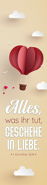 Segenszeichen - Herzluftballons