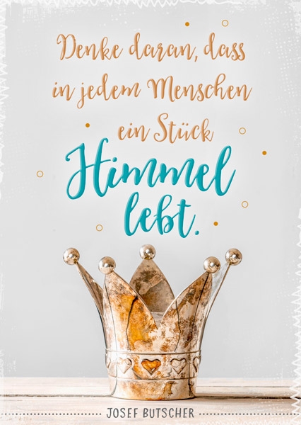 Postkarte - Ein Stück Himmel