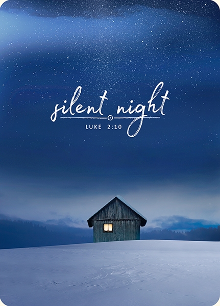 XL-Postkarte Big Blessing - Silent night