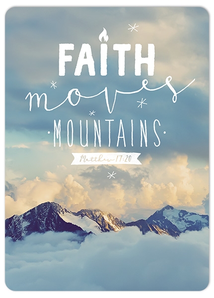 XL-Postkarte Big Blessing - Mountains