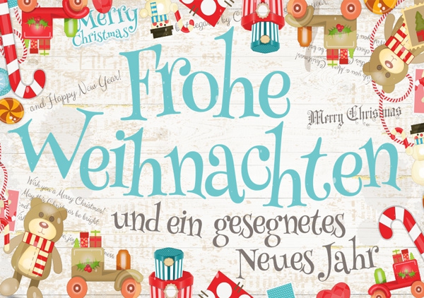 Mini - Frohe Weihnachten (Spielzeug)