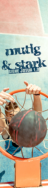 Segenszeichen - mutig & stark (Basketball)