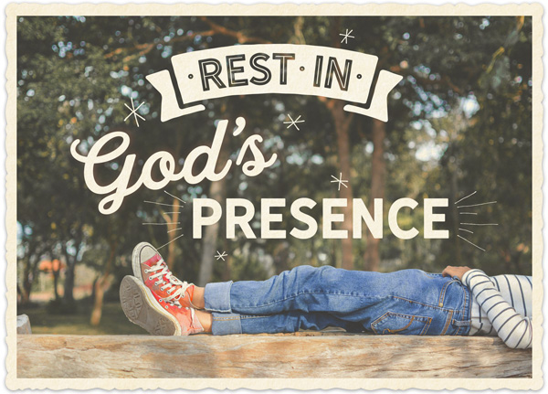 XL-Postkarte Big Blessing - God's presence