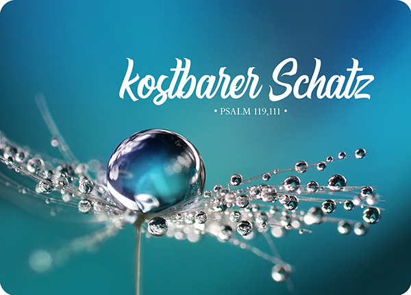 XL-Postkarte Big Blessing – Kostbarer Schatz