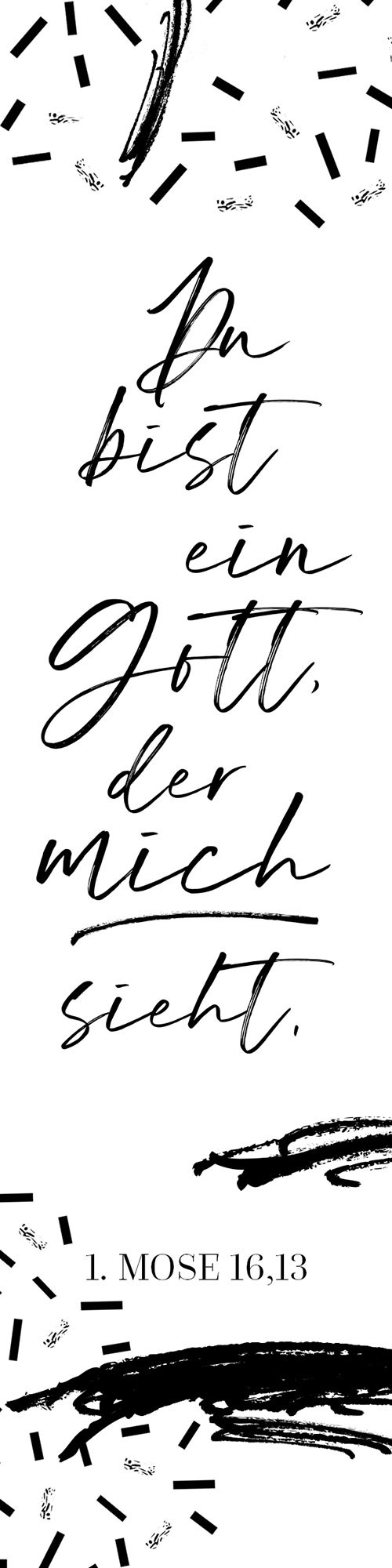 Segenszeichen - Ein Gott, der mich sieht