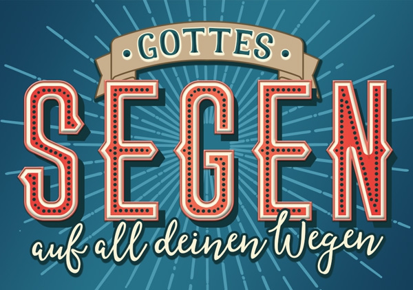 Mini - Segen auf all deinen Wegen