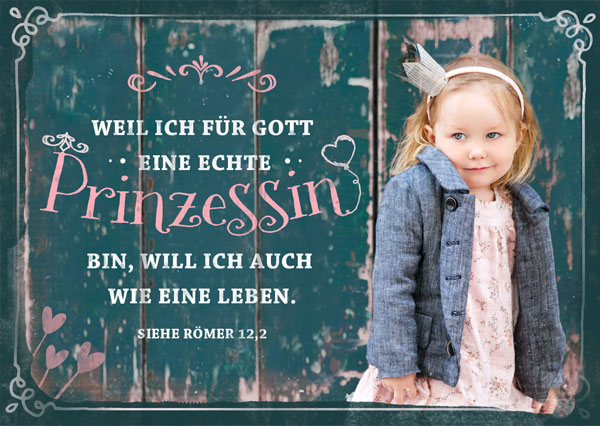 Postkarte - Prinzessin