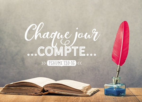 XL-Postkarte Big Blessing - Chaque jour